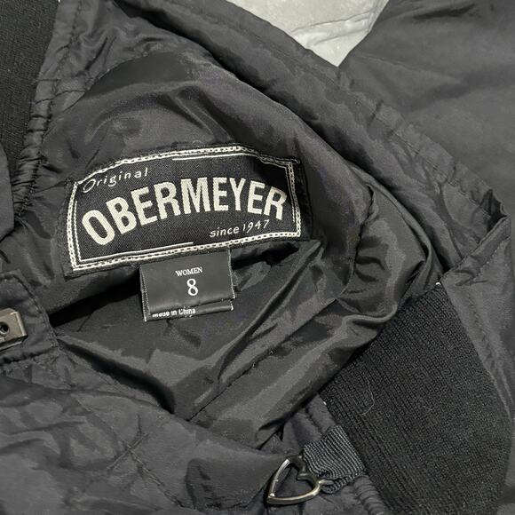 Vintage Obermeyer Sugarbush Black Ski Pants - size 8 - Picture 7 of 10